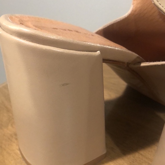 Pure Navy tam block mule heels - Picture 6 of 7